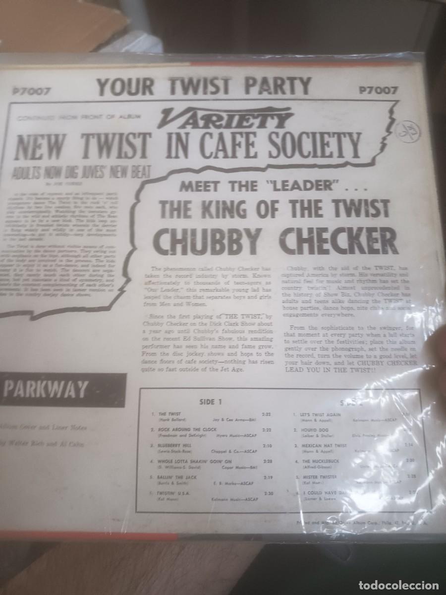 Discos de vinilo: DISCO LP CHUBBY CHECKER,( Original USA) - Foto 2