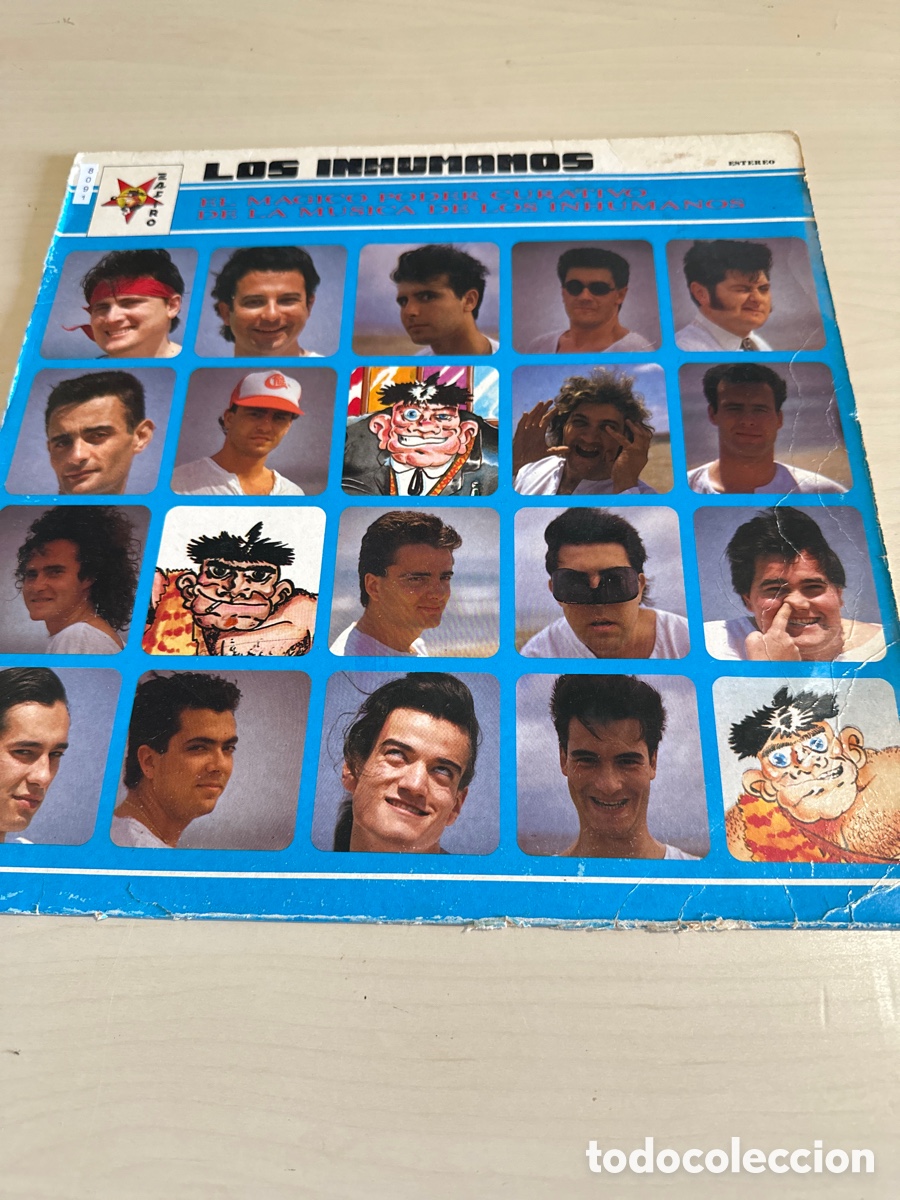 Discos de vinilo: VIN8091 los inhumanos el m&aacute;gico poder curativo de la m&uacute;sica de los inhumanos vinilo segunda mano