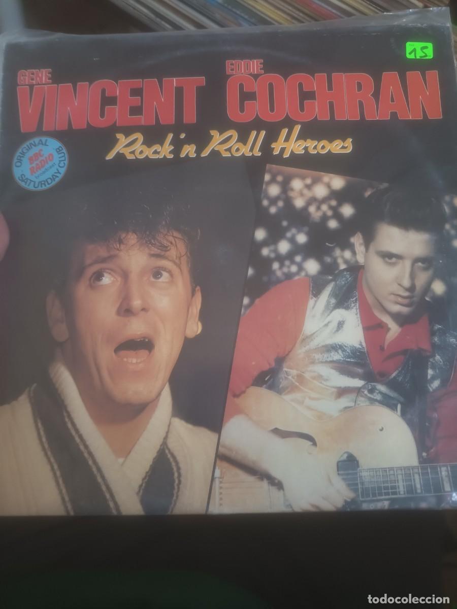 Vinyl-Schallplatten: DISCO LP GENE VINCENT/ EDDIE COCHRAN