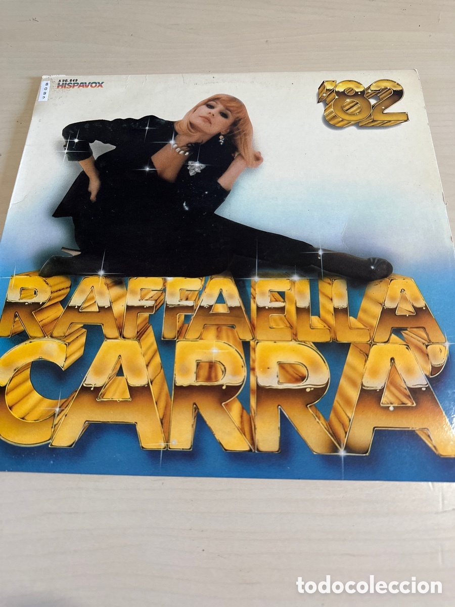 Discos de vinilo: VIN8092 Raffaella carra 82 vinilo segunda mano
