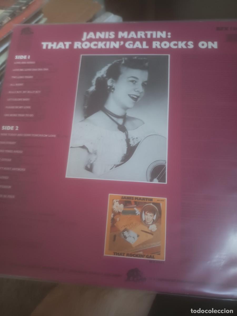 Discos de vinilo: DISCO LP JANIS MARTIN - Foto 2