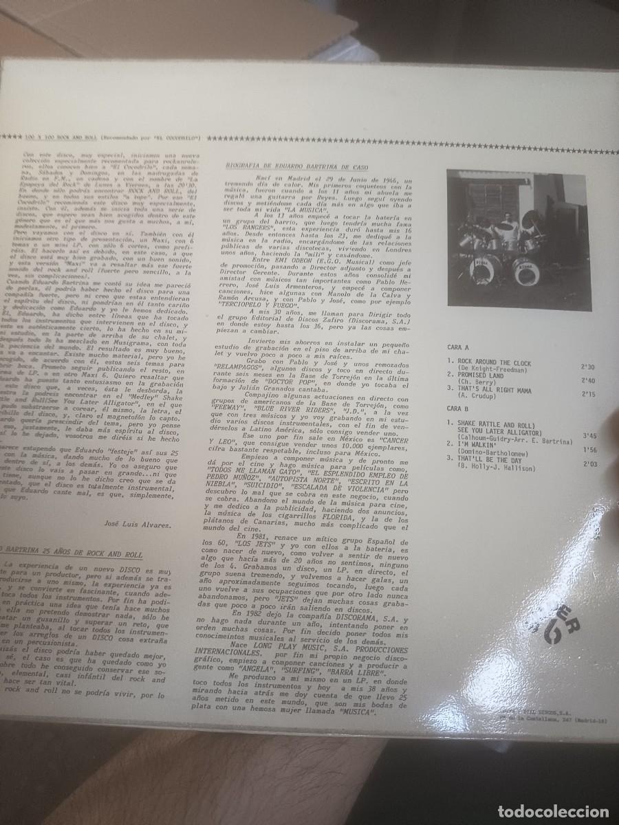 Discos de vinilo: DISCO LP EDUARDO BARTRINA - Foto 2