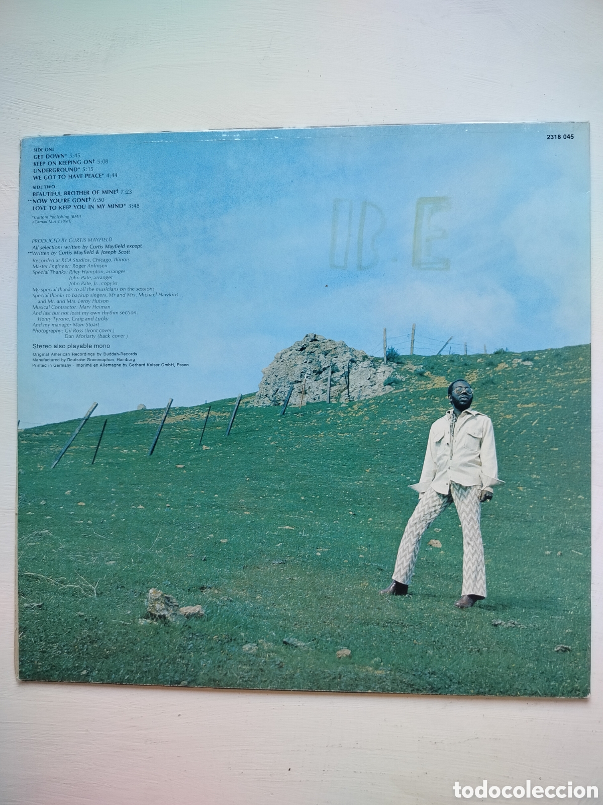 Discos de vinilo: Curtis Mayfield LP Roots - Foto 2