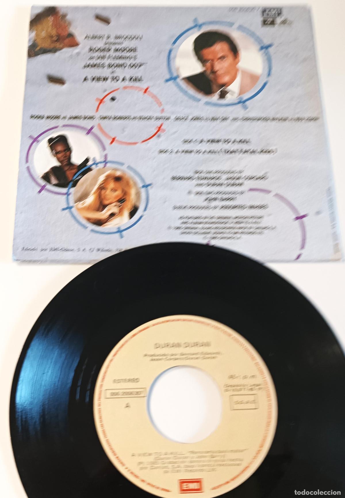 Discos de vinilo: DURAN DURAN - A VIEW TO A KILL EMI - 1985 - Foto 2