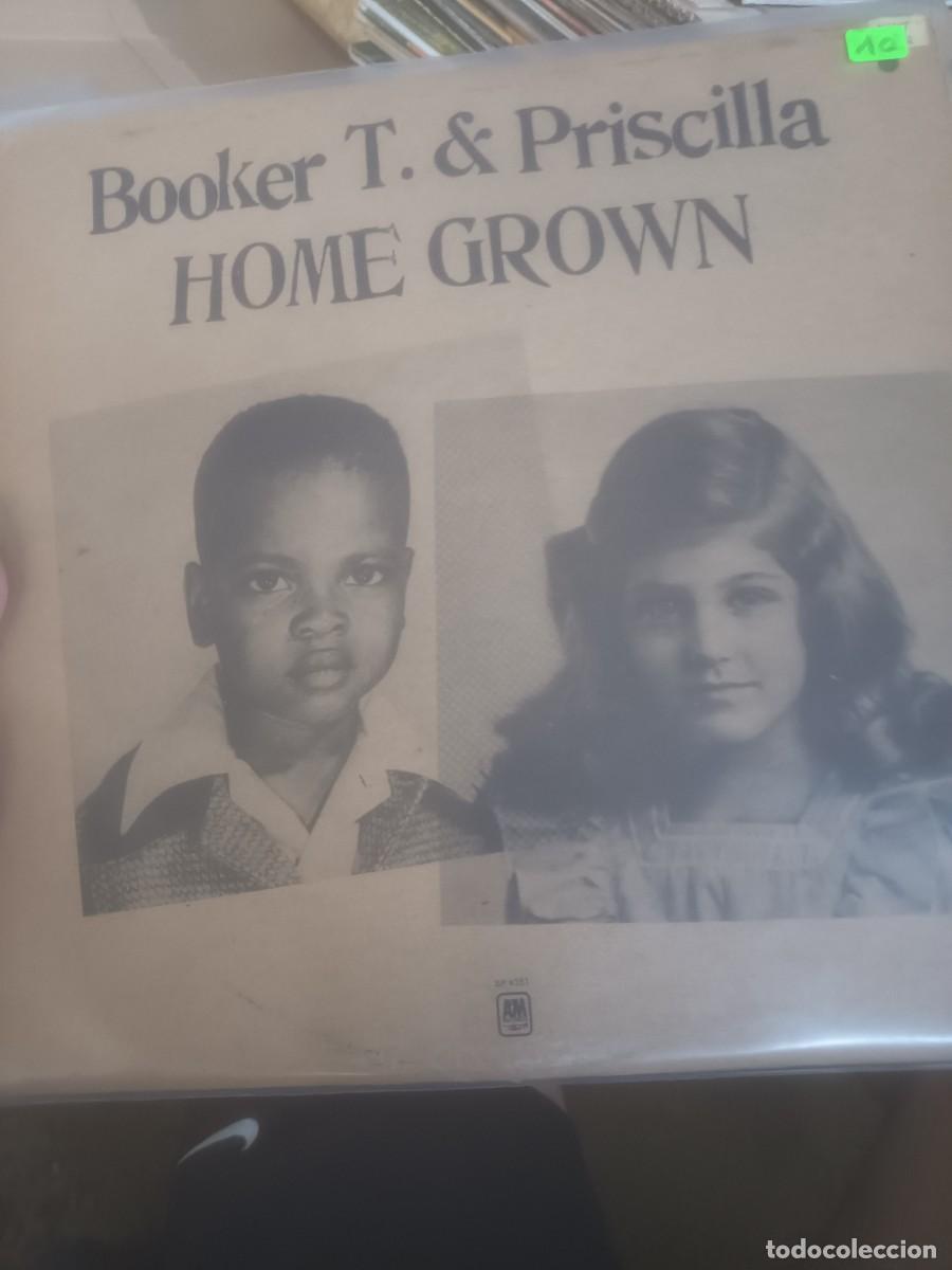Disques de vinyle: DISCO LP BOOKER T.& PRISCILLA HOME GROWN