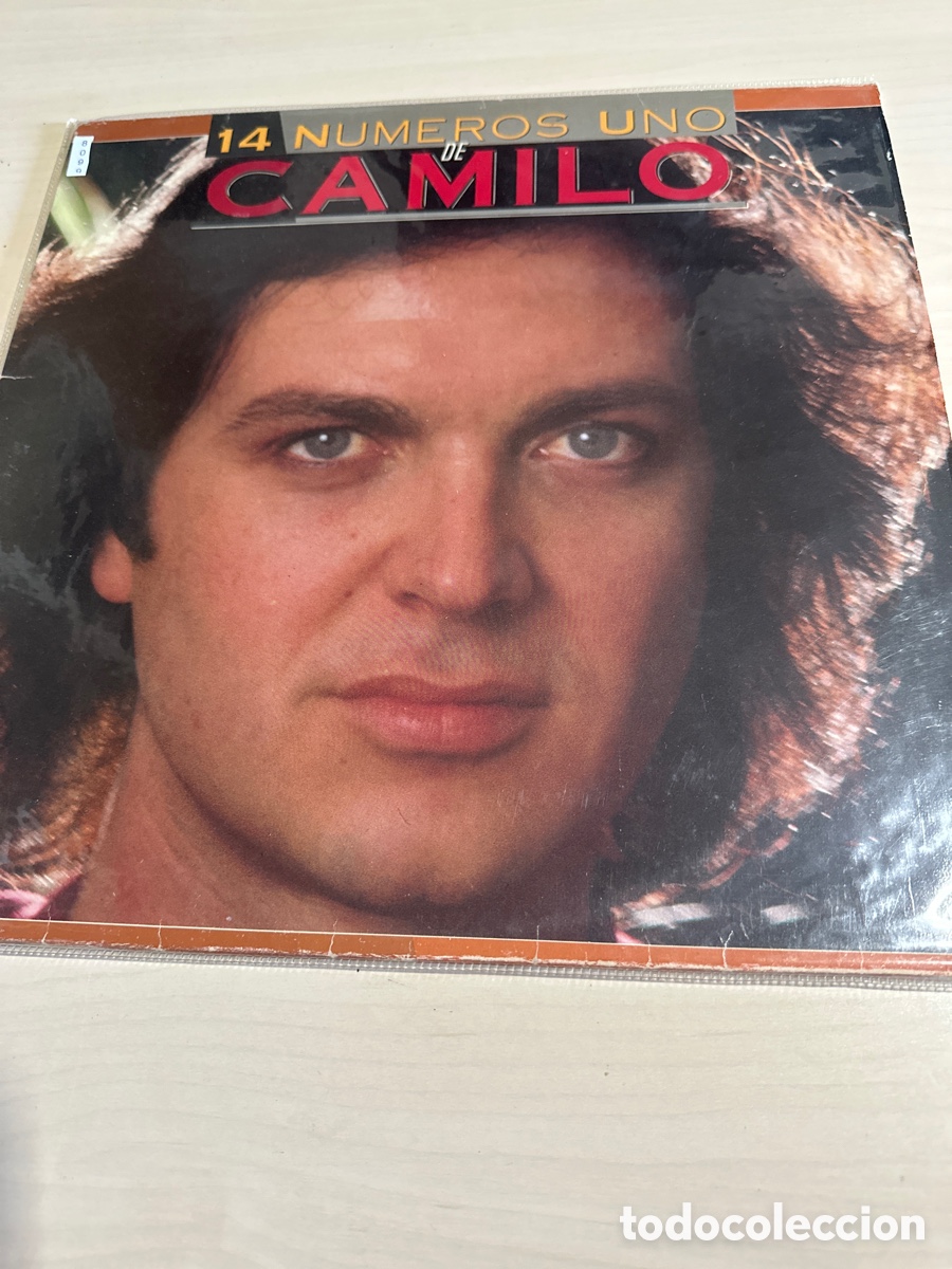Disques de vinyle: VIN8099 14 n&uacute;meros uno de Camilo vinilo segunda mano