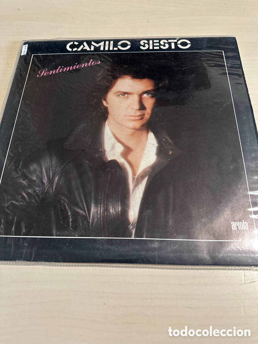 Disques de vinyle: VIN8100 Camilo sesto sentimientos vinilo segunda mano