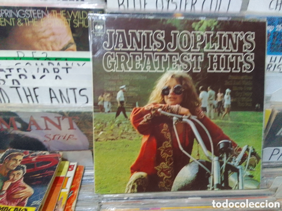 Discos de vinilo: Janis Joplin, greatest hits