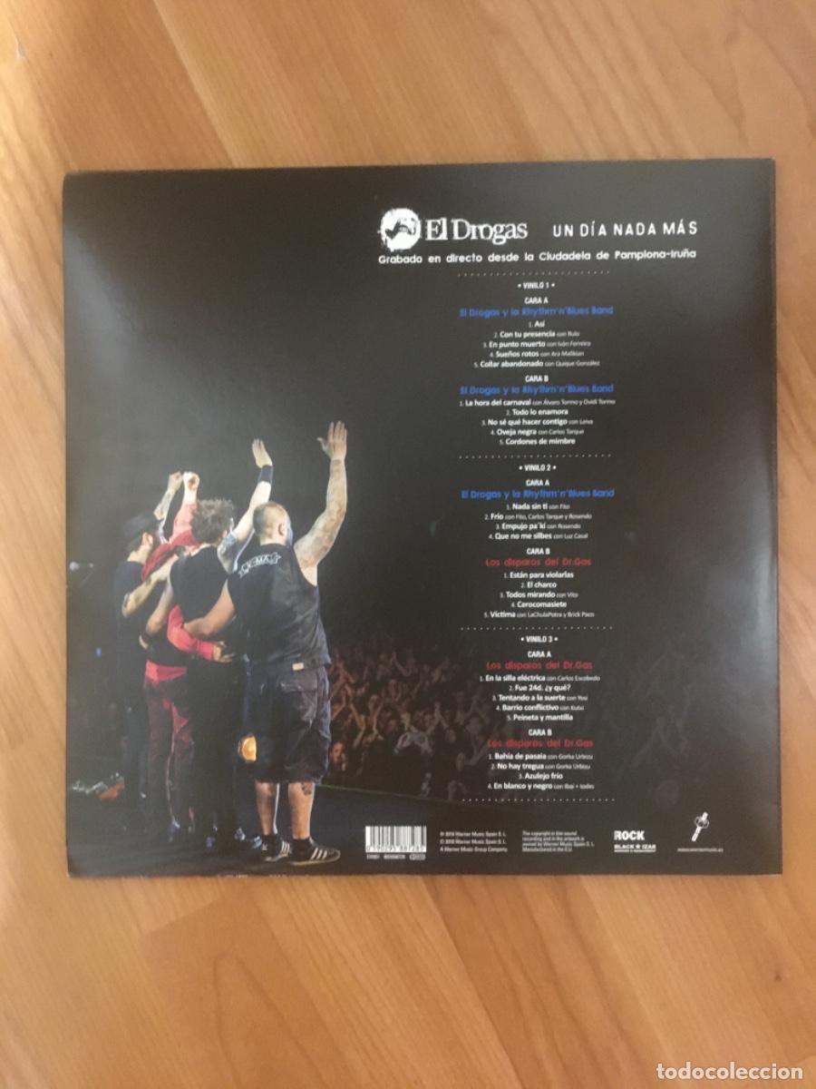 Discos de vinilo: EL DROGAS-UN DIA NADA MAS(3LP&acute;S) - Foto 2