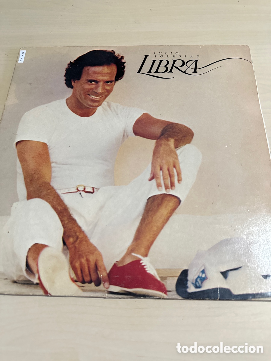 Discos de vinilo: VIN8110 julio iglesias libra vinilo segunda mano