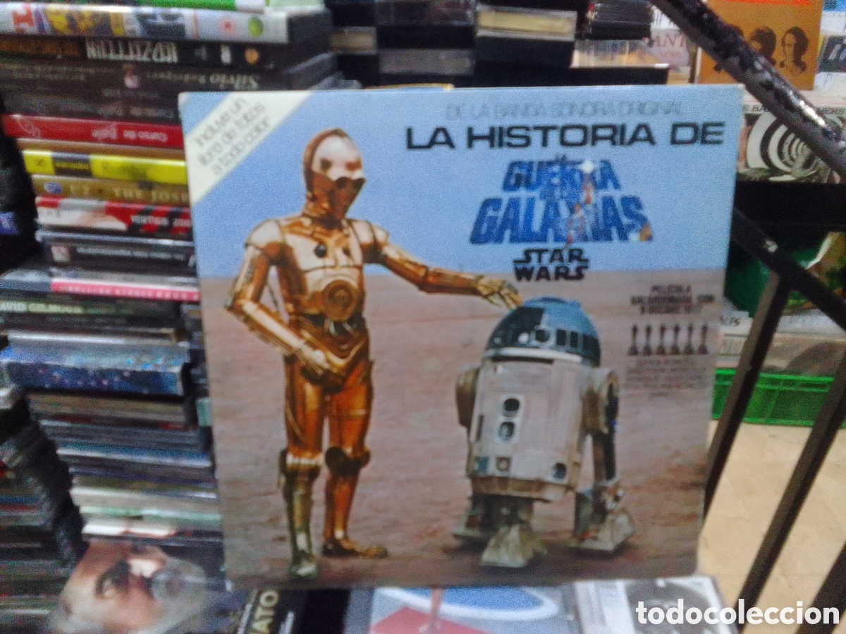 Discos de vinilo: La historia de la guerra de las galaxias,star wars