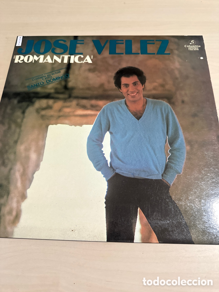 Discos de vinilo: VIN8117 Jos&eacute; V&eacute;lez rom&aacute;ntica vinilo segunda mano