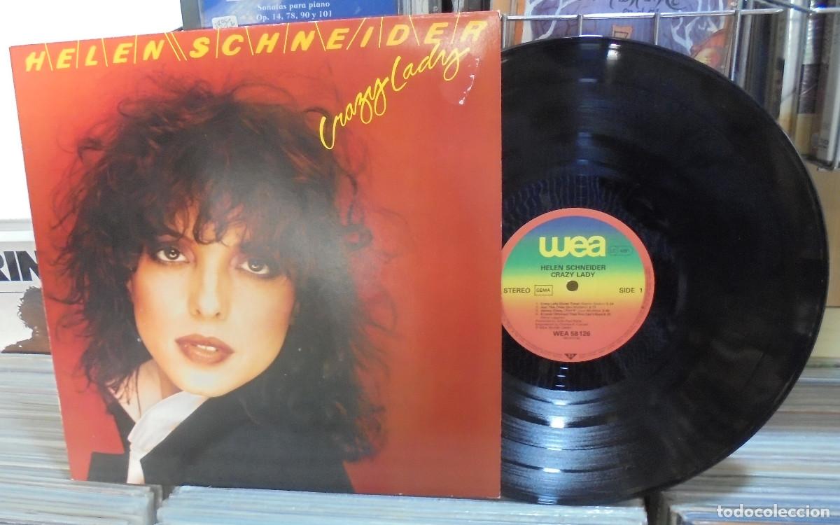 Discos de vinilo: Helen Schneider. Crazy Lady. Wea 1980 -- LP
