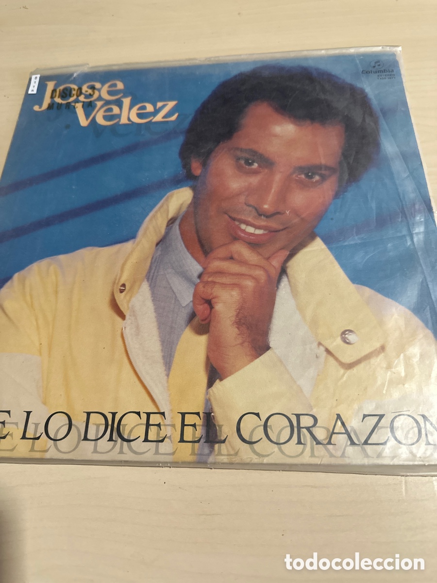 Discos de vinilo: VIN8118 Jos&eacute; V&eacute;lez me lo dice el coraz&oacute;n vinilo segunda mano