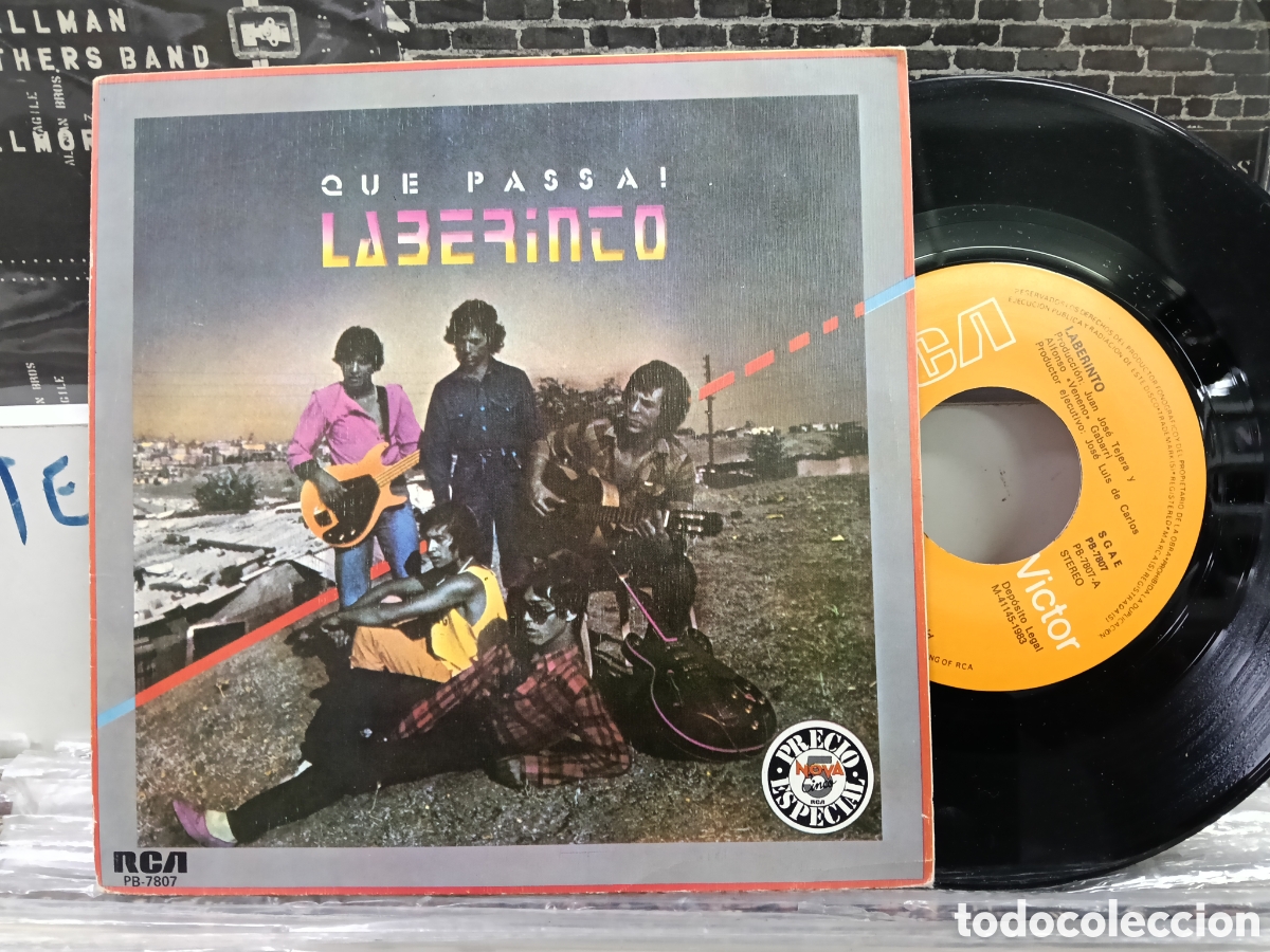 Discos de vinilo: Laberinto single que passa! 1983