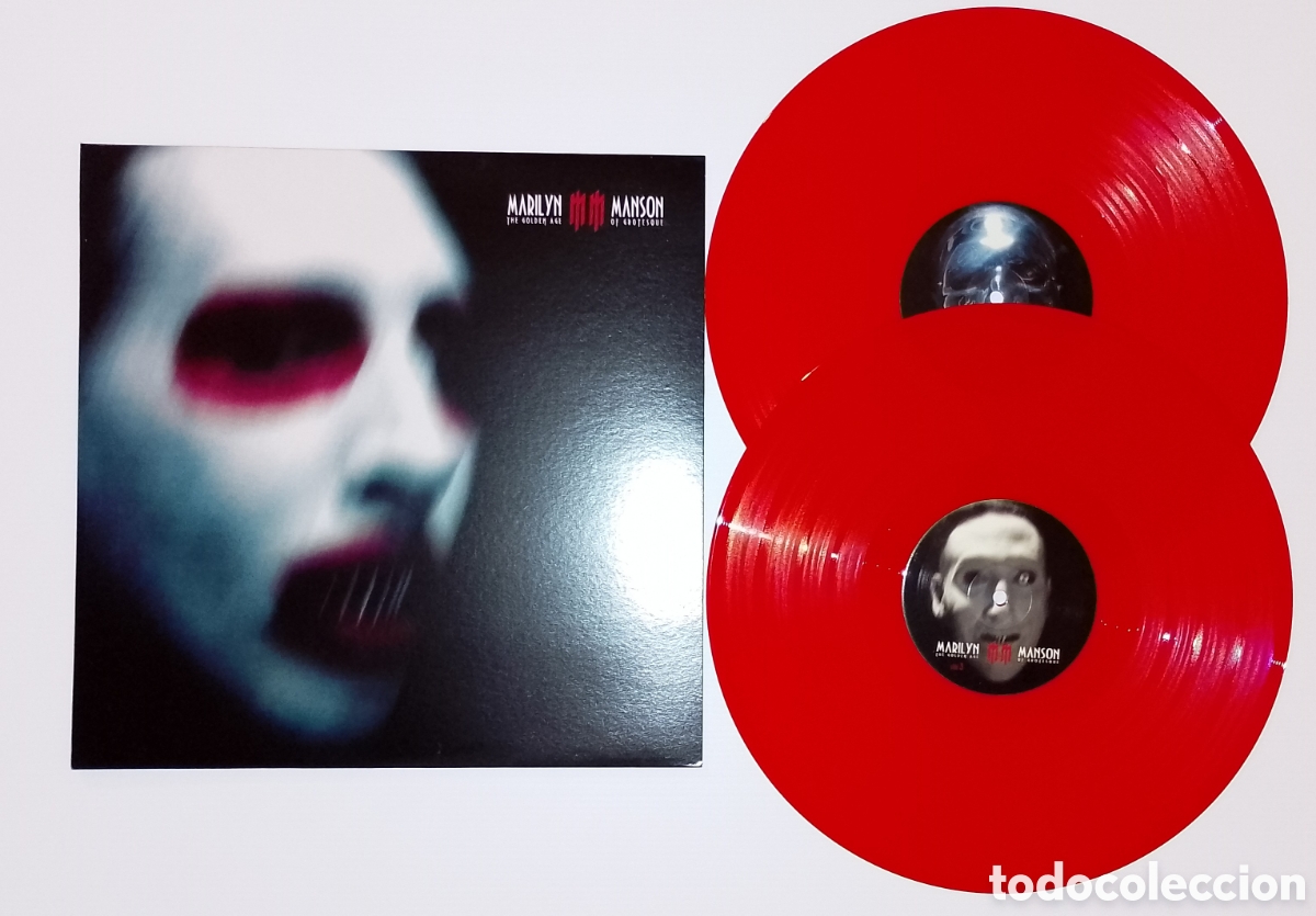 Discos de vinilo: MARILYN MANSON - GOLDEN AGE OF GROTESQUE Vinilos rojos
