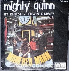 Discos de vinilo: Manfred Mann - Mighty Quinn / By Request - Edwin Garvey - 7&rdquo; Single, Fontana ref. 267 798 TF