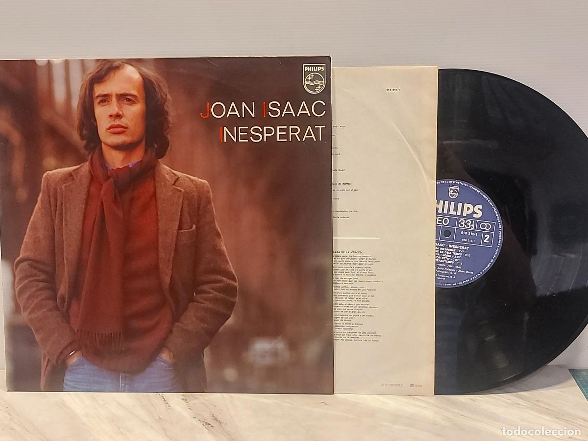 Discos de vinilo: JOAN ISAAC | INESPERAT | LP | PHILIPS | 1984 | CON ENCARTE ORIGINAL