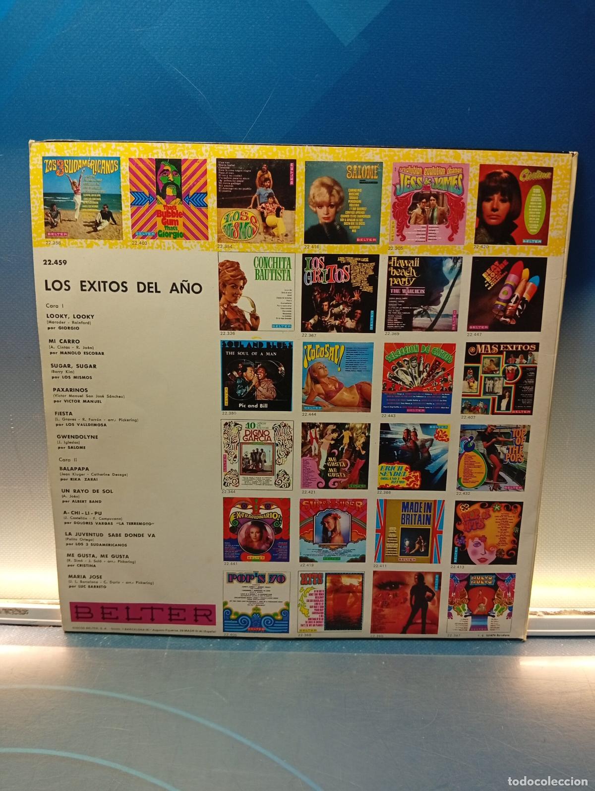 Discos de vinilo: Vinilo, Lp, Various, Los Exitos Del A&ntilde;o, 1970 - Foto 2