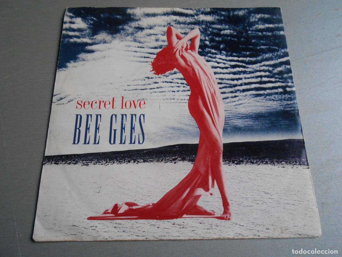 Vinyl records: BEE GEES, SG, SECRET LOVE + 1, A&Ntilde;O 1991, WB RECORDS 5439-19.399-7, MADE IN GERMANY
