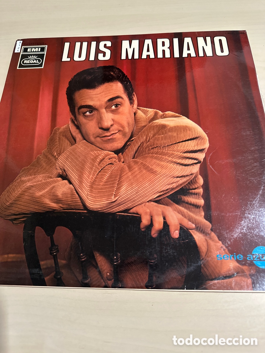 Discos de vinilo: VIN8125 luis mariano vinilo segunda mano