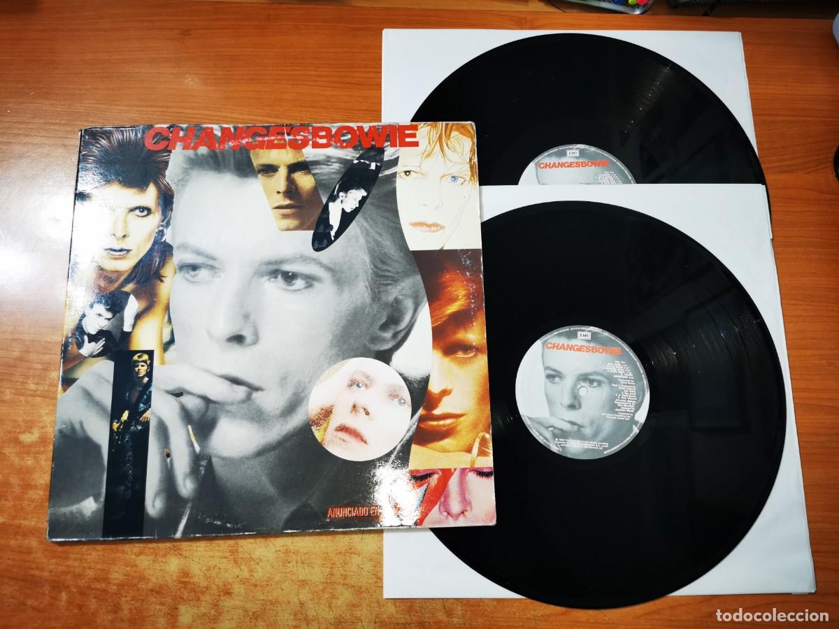 Discos de vinilo: DAVID BOWIE Changesbowie 2 LP VINILO DEL A&Ntilde;O 1990 GATEFOLD ESPA&Ntilde;A CONTIENE 21 TEMAS