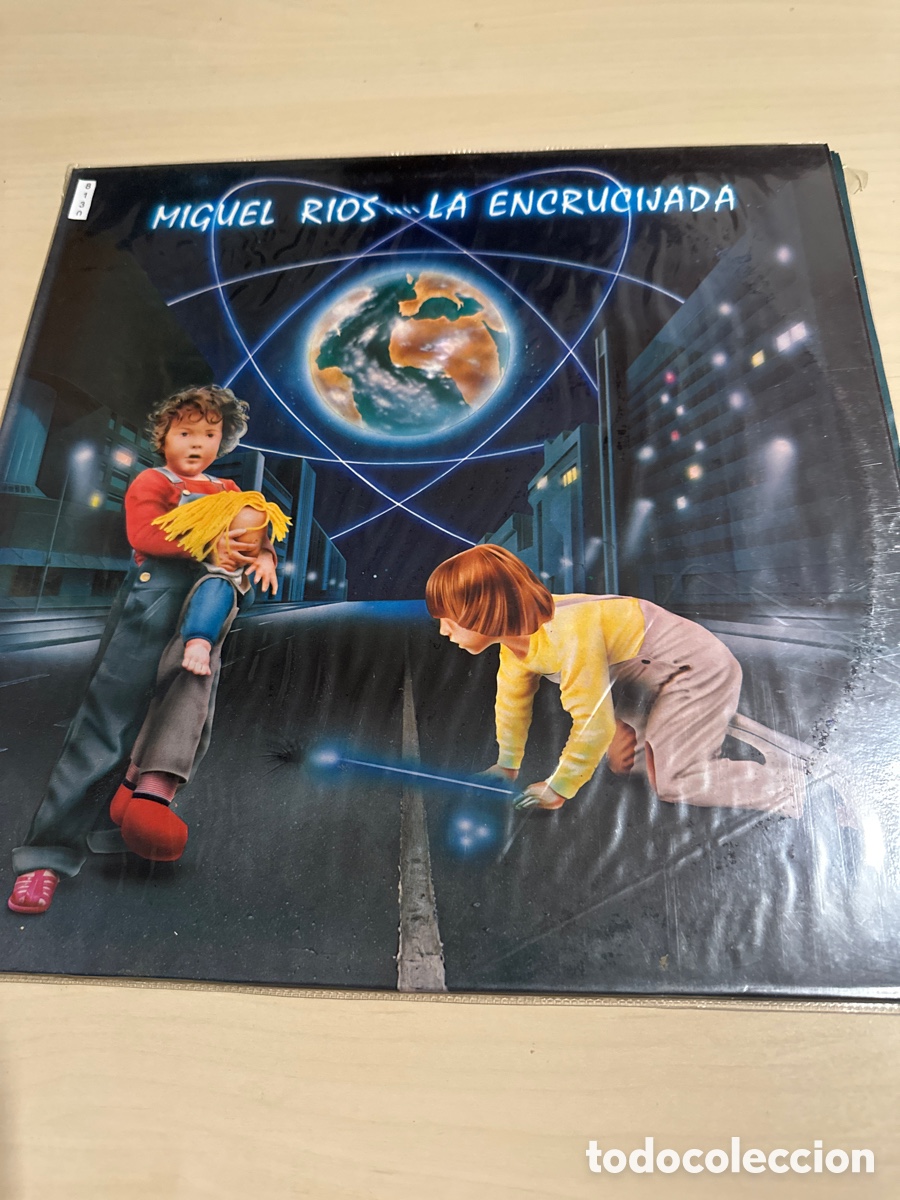 Discos de vinilo: VIN8130 Miguel rios la encrucijada vinilo segunda mano