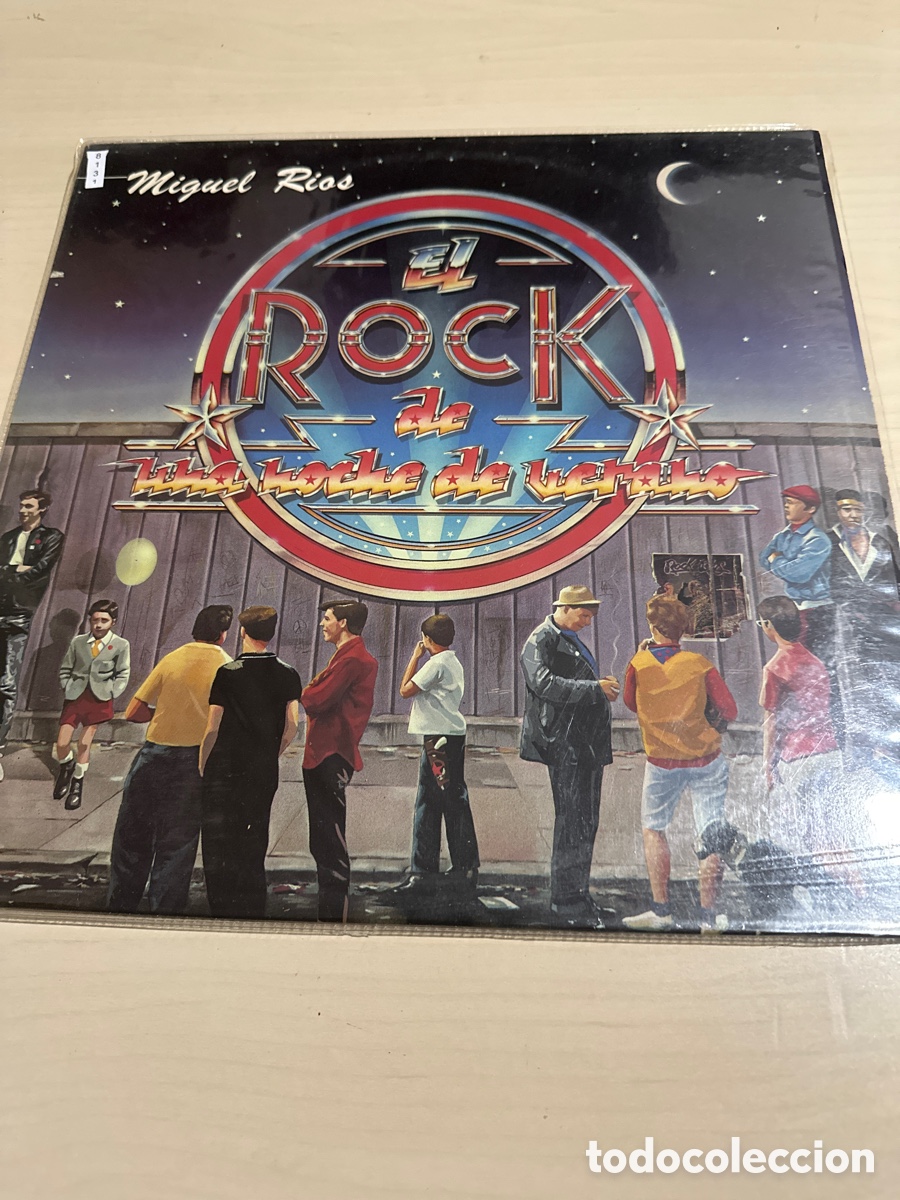 Discos de vinilo: VIN8131 Miguel rios el rock de una noche de verano vinilo segunda mano