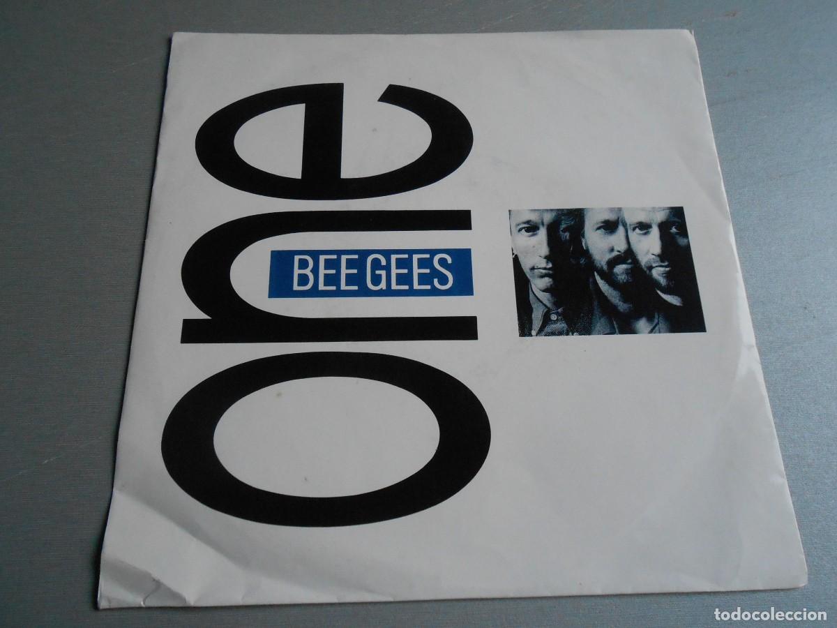 Discos de vinilo: BEE GEES, SG, ONE (Edit) + 1, A&Ntilde;O 1989, WB RECORDS 922.916-7, MADE IN GERMANY
