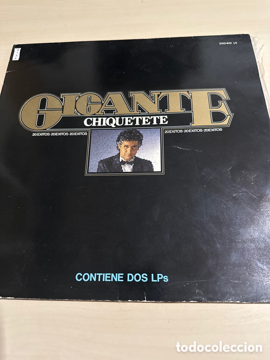Discos de vinilo: VIN8134 gigante chiquetete vinilo segunda mano