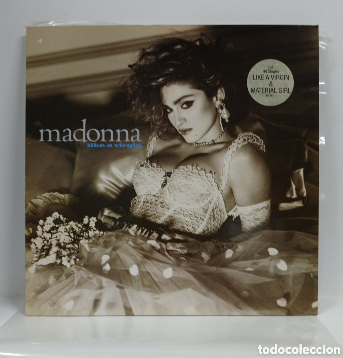 Discos de vinilo: MADONNA &rdquo;LIKE A VIRGIN&rdquo; LP. ORIG. GERMANY. 1984 (VG+)