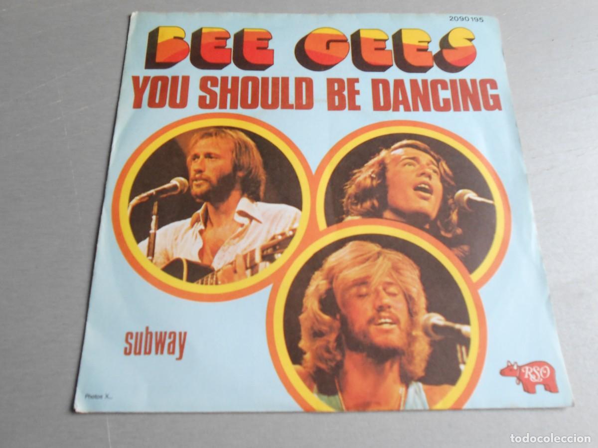 Discos de vinilo: BEE GEES, SG, YOU SHOULD BE DANCING + 1, A&Ntilde;O 1976, RSO 2090.195, MADE IN FRANCE