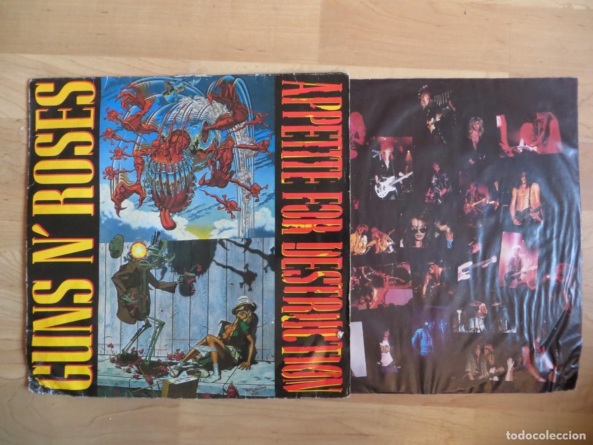 Discos de vinilo: Guns N' Roses - Appetite For Destruction (LP, Album) 1991 EUROPE !!!