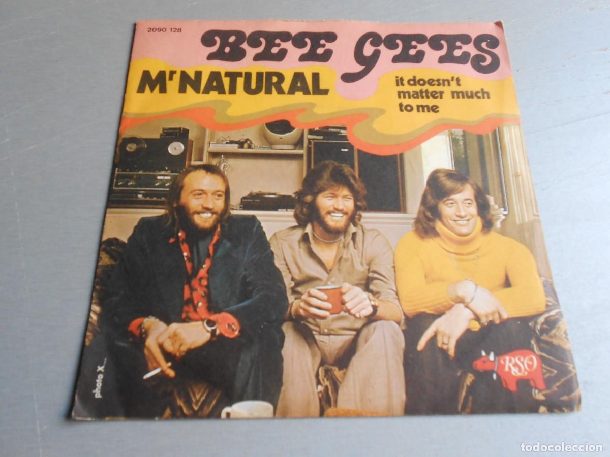 Discos de vinilo: BEE GEES, SG, MR. NATURAL + 1, A&Ntilde;O 1974, RSO 2090.128, MADE IN FRANCE