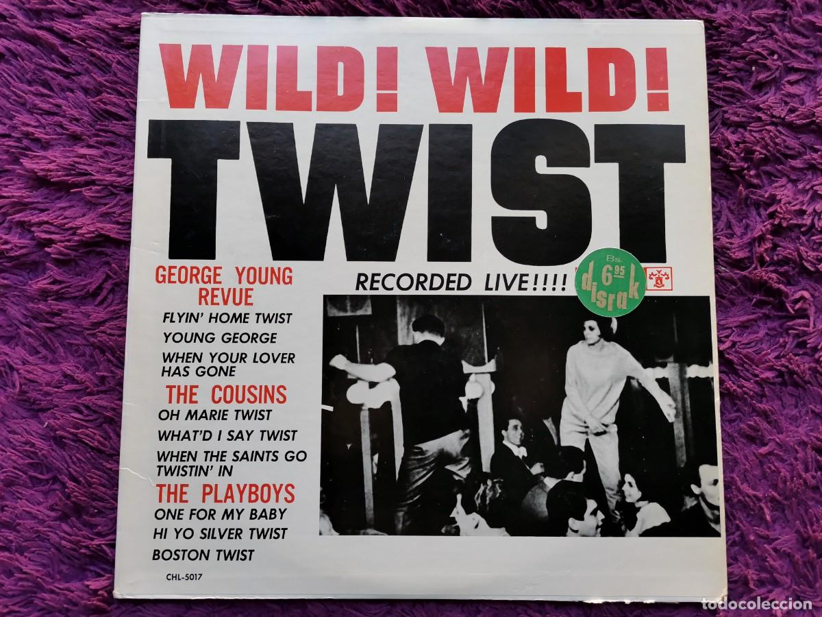 Discos de vinilo: Wild! Wild! Twist! Vinilo LP 1960 US CHL-5017
