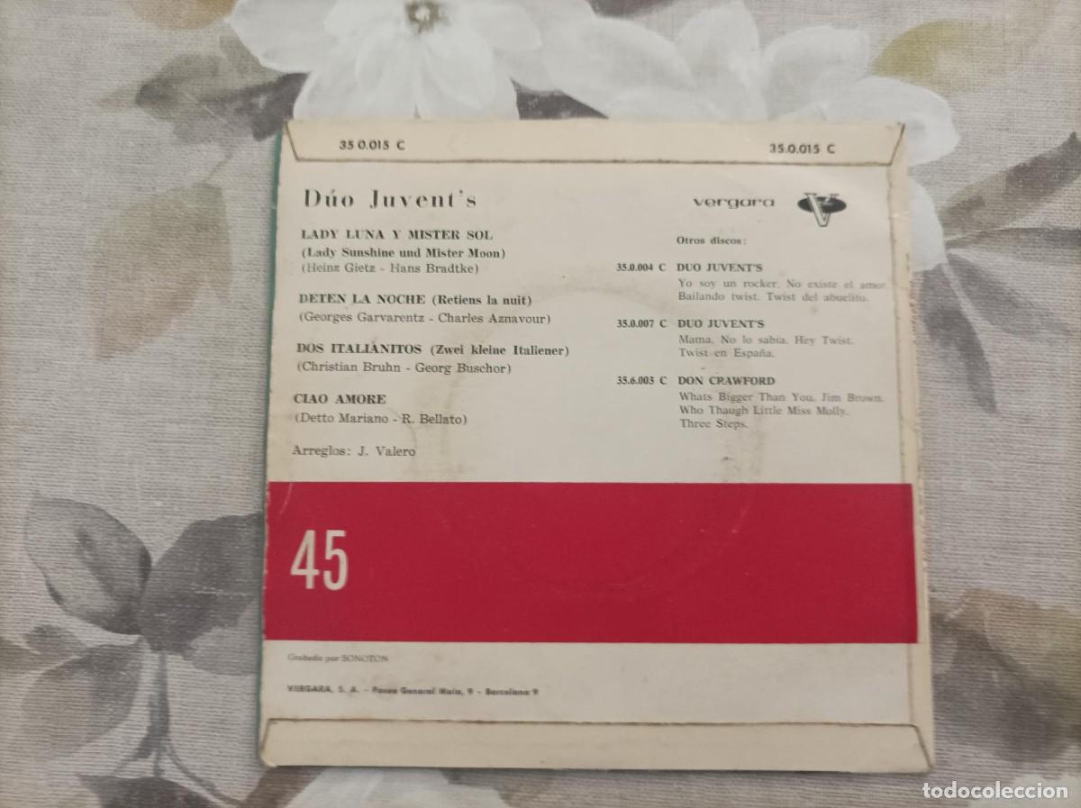 Discos de vinilo: Duo Juvents ep original - Foto 2