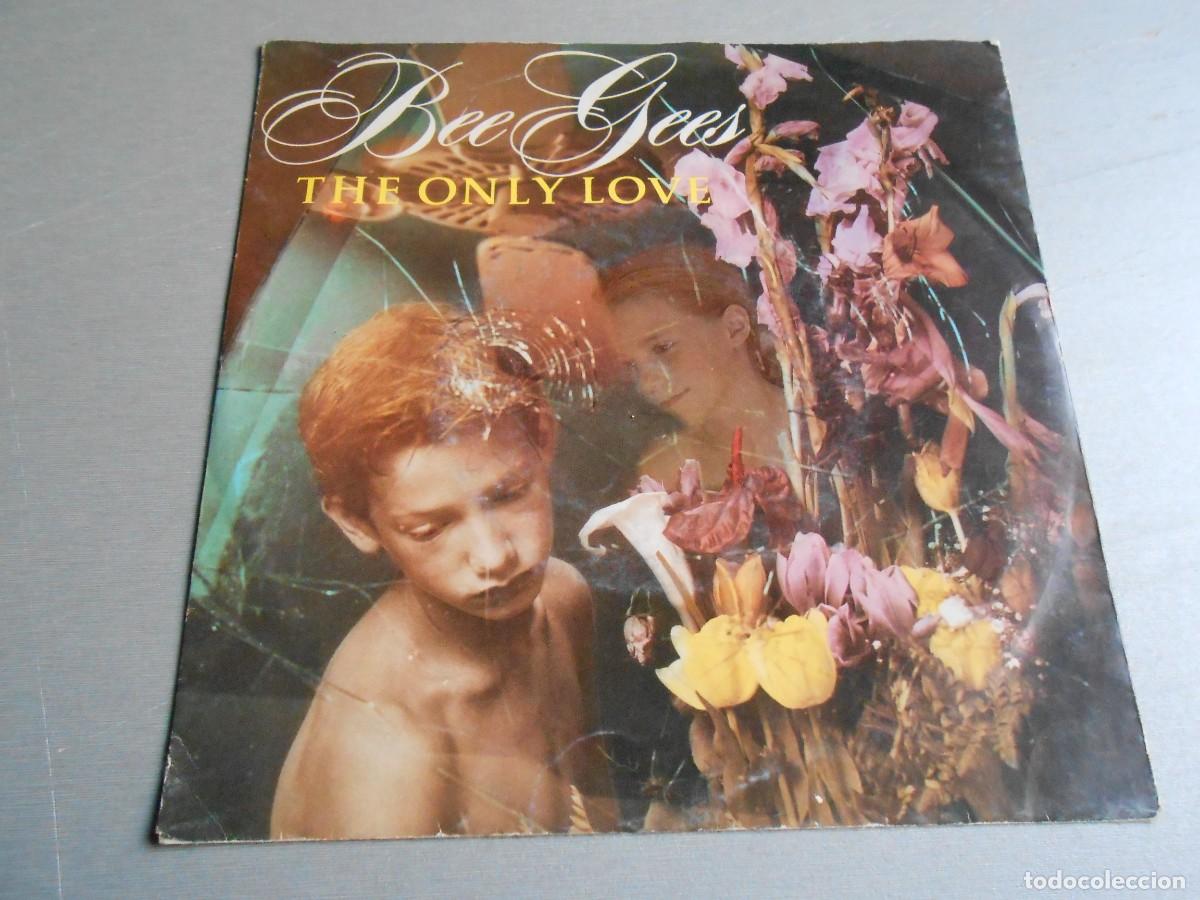 Vinyl-Schallplatten: BEE GEES, SG, THE ONLY LOVE (Edit) + 1, A&Ntilde;O 1991, WB RECORDS 5439-19.279-7, MADE IN GERMANY