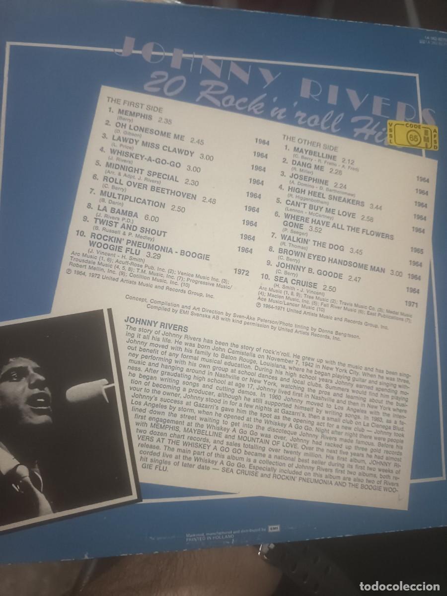 Discos de vinilo: DIsco LP JOHNNY RIVERS - Foto 2