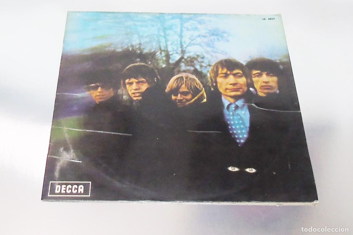 Discos de vinilo: THE ROLLING STONES -- BETWEEN THE BUTTONS --a&ntilde;o 1967--LK 4852 ( LABEL NARANJA ) ( UNICO )