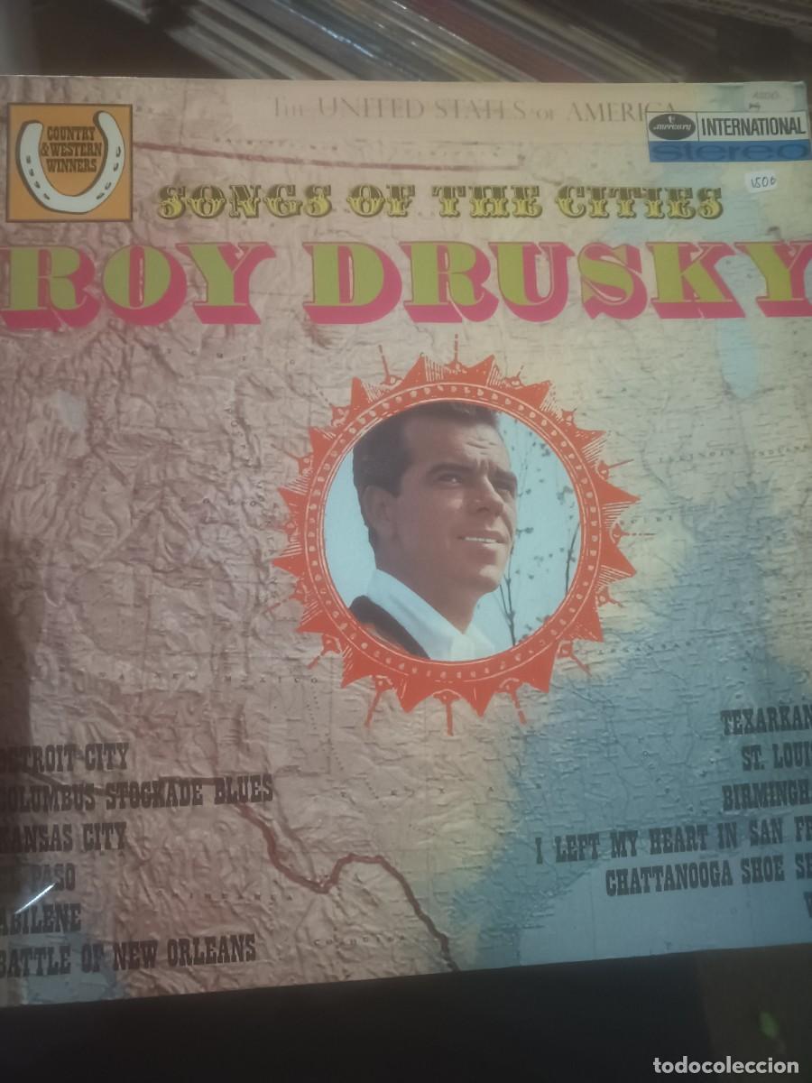 Discos de vinilo: DISCO LP ROY DRUSKY,( Songs OF THE cities)