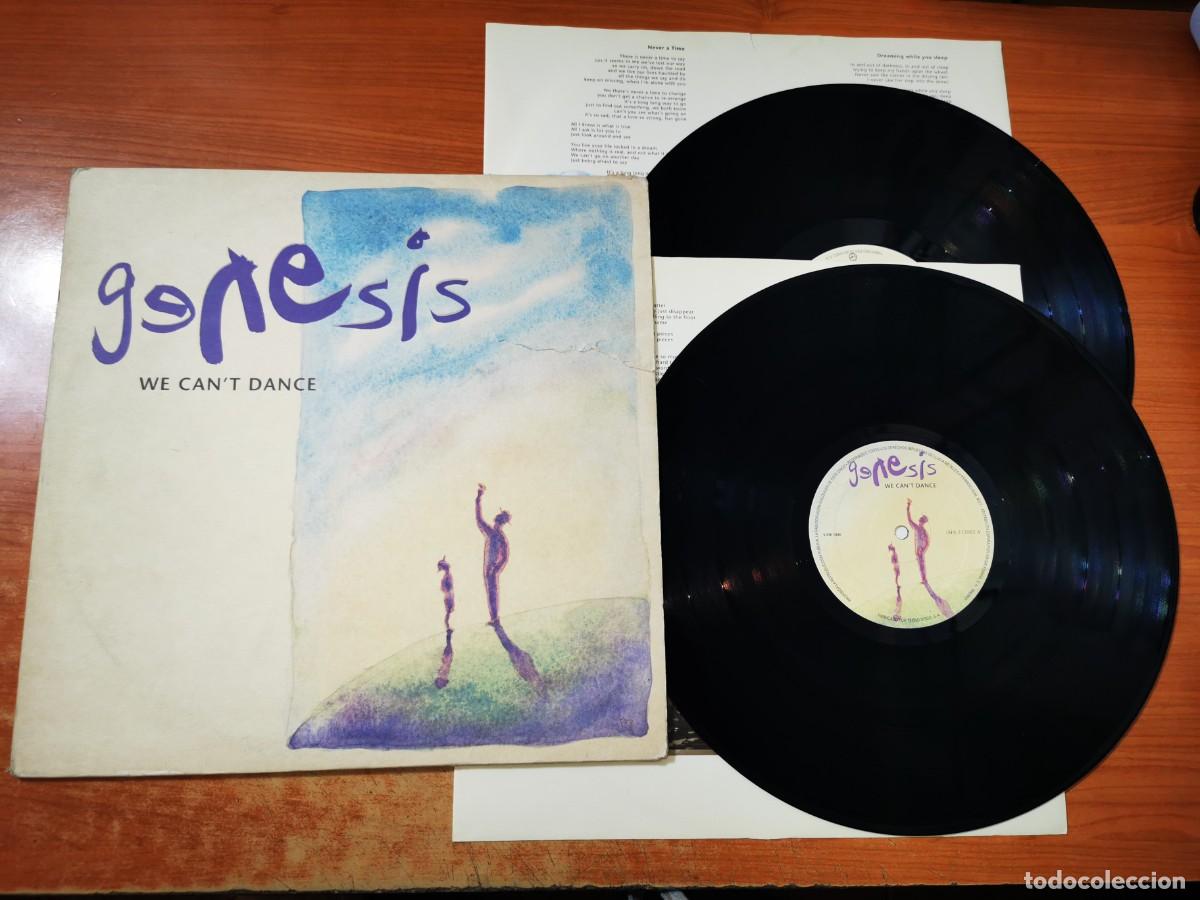 Discos de vinilo: GENESIS We can't dance 2 LP VINILO DEL A&Ntilde;O 1990 CON ENCARTES ESPA&Ntilde;A CONTIENE 12 TEMAS