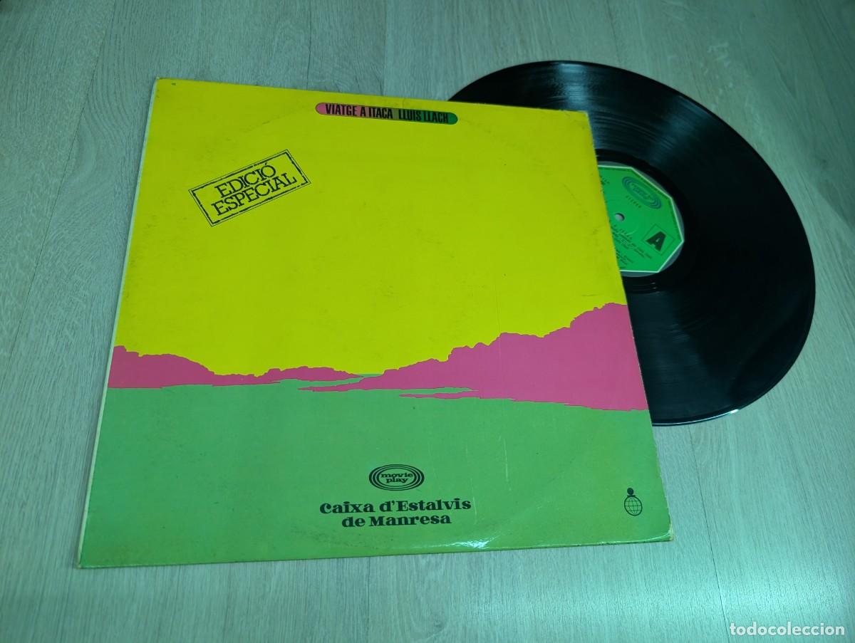 Vinyl records: LLUIS LLACH - VIATGE A ITACA - EDICION ESPECIAL ..LP DE MOVIEPLAY - 1976