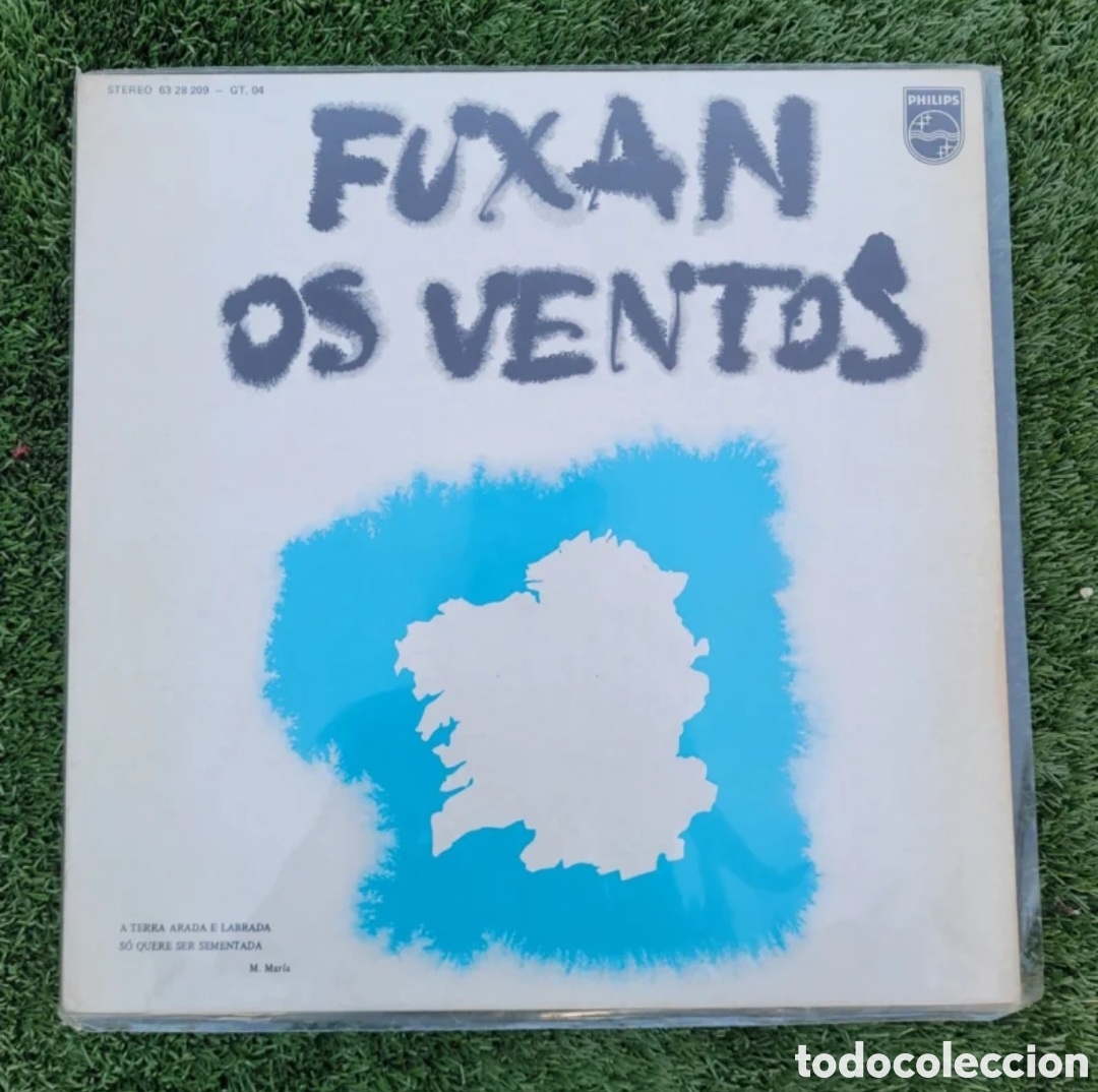 Discos de vinilo: Fuxan os ventos vinilo lp 1976 - Foto 7