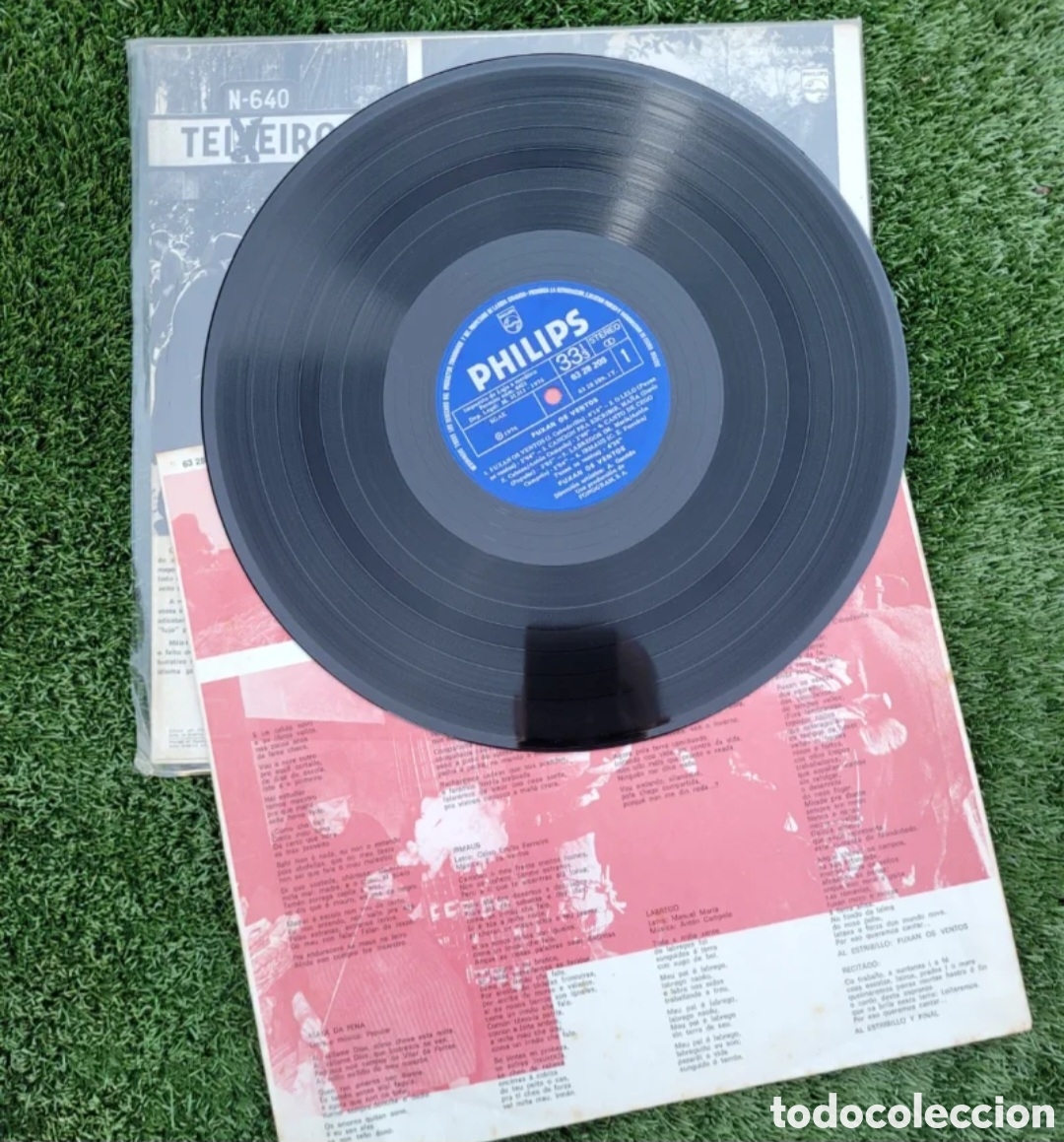 Discos de vinilo: Fuxan os ventos vinilo lp 1976 - Foto 8