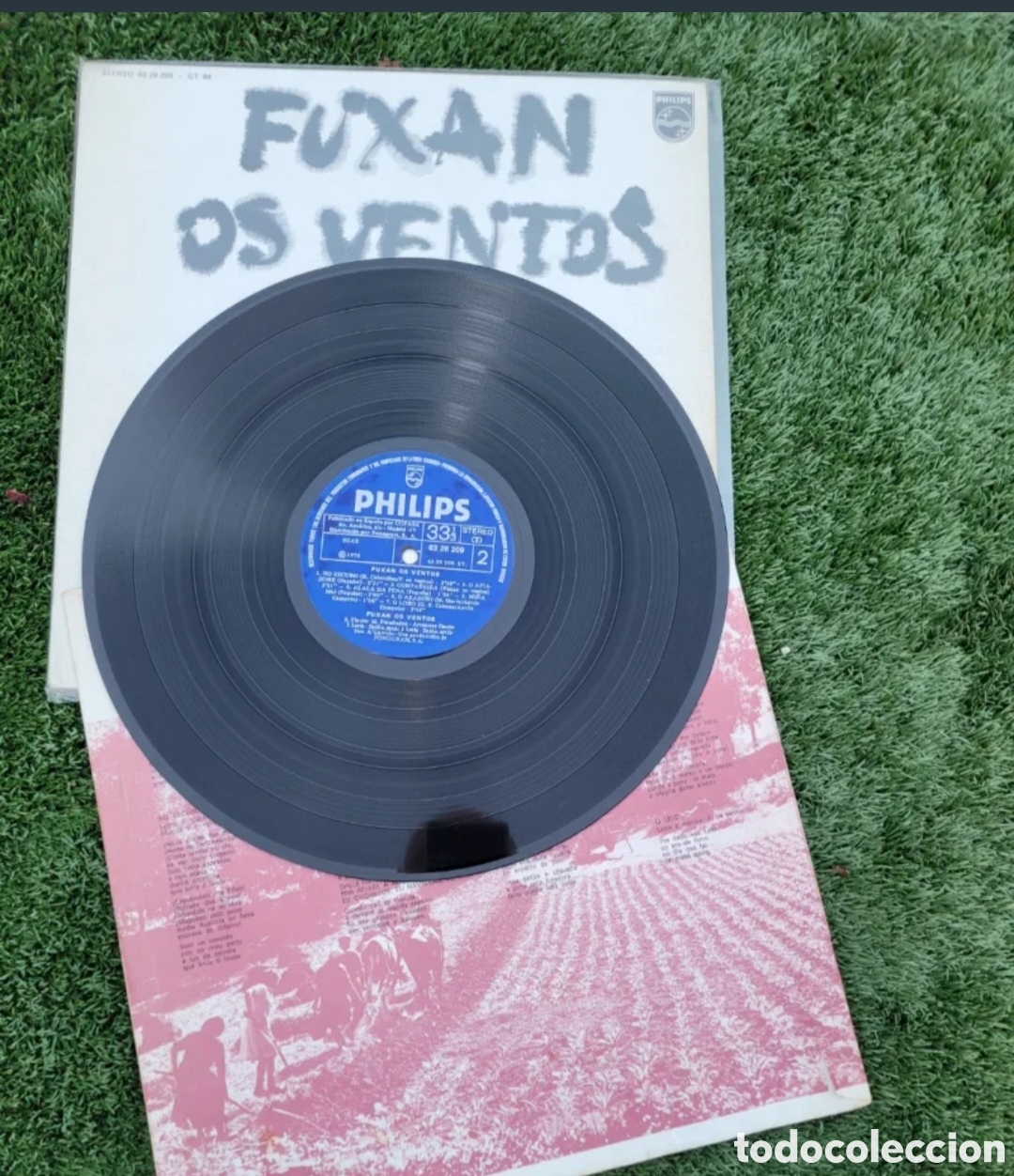 Discos de vinilo: Fuxan os ventos vinilo lp 1976 - Foto 9