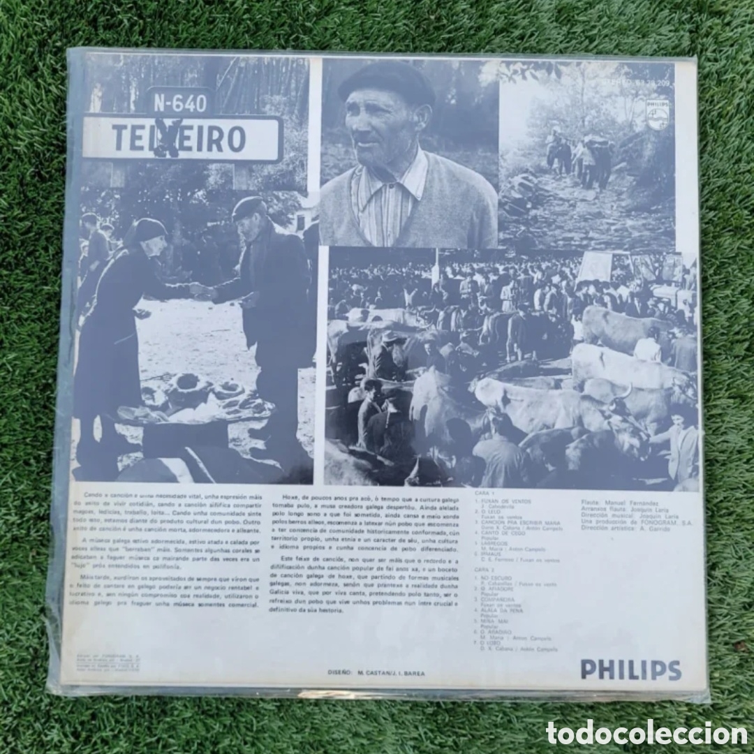 Discos de vinilo: Fuxan os ventos vinilo lp 1976 - Foto 10