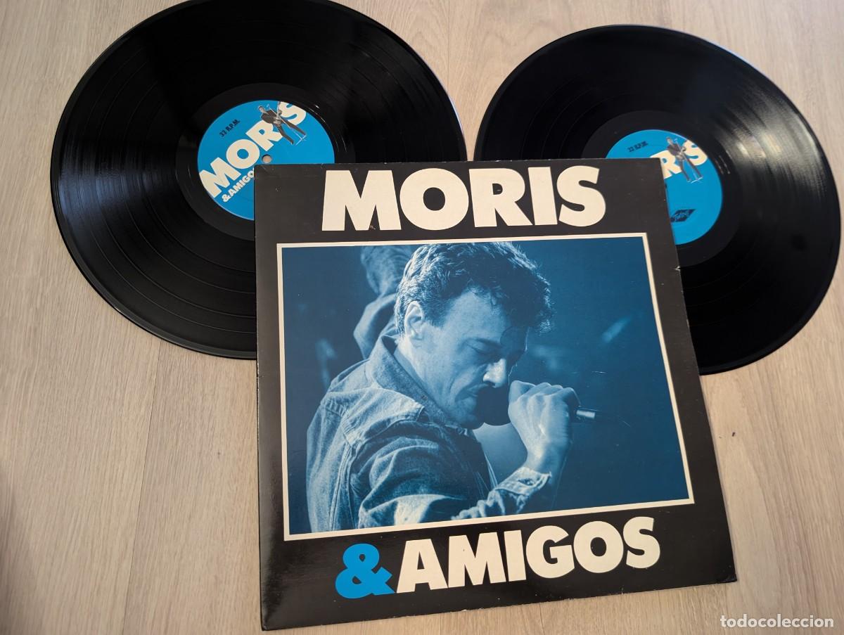 Discos de vinilo: MORIS - MORIS & AMIGOS .. 2 LP&acute;S - CARPETA ABIERTA DE TWINS - 1987 - COLABORAN CON EL GRANDES.