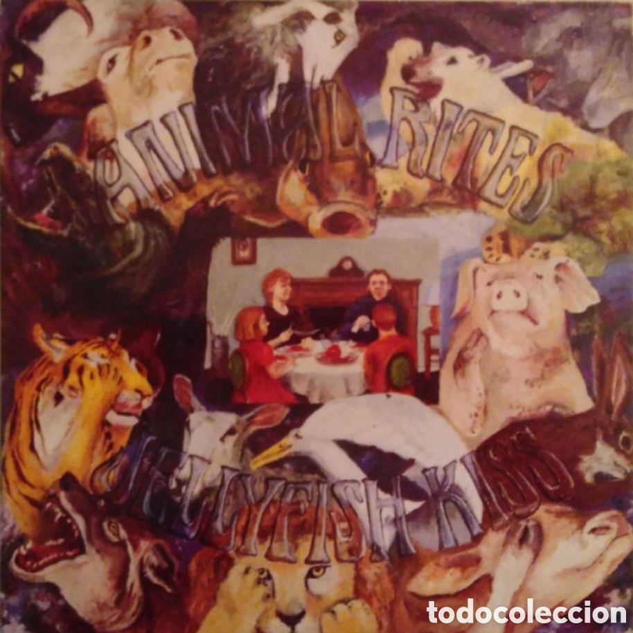 Vinyl-Schallplatten: LP JELLYFISH KISS - Animal Rites - Shimmy 1990 - SHIMMY 038 - Edicion CANADA (EX+/EX+)
