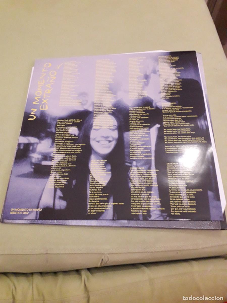 Discos de vinilo: Menta-Un Momento Extra&ntilde;o(8&euro; ENV CERT) - Foto 6