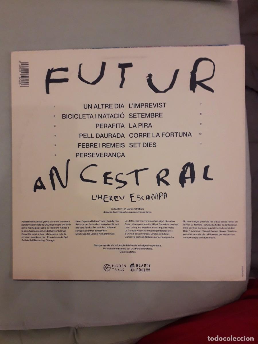 Discos de vinilo: LHEREU ESCAMPA-FUTUR ANCESTRAL-SPAIN 2022-MUYY RARO DE VER-ROCK ALTERNATIVE/ROCK INDIE(8&euro; ENV CERT) - Foto 2